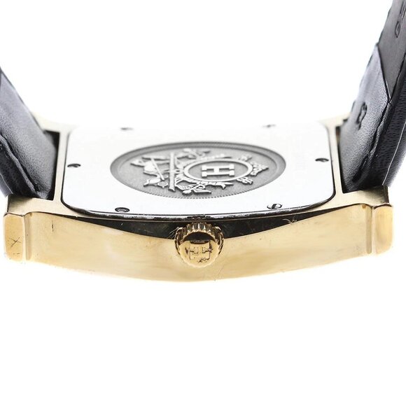 HERMES H watch HH1.801 gold Dial Quartz Men\'s Watch_883144 main image 6